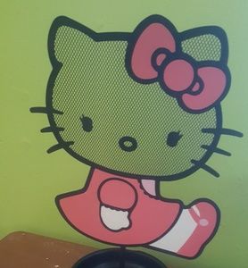 Hello kitty earring holder